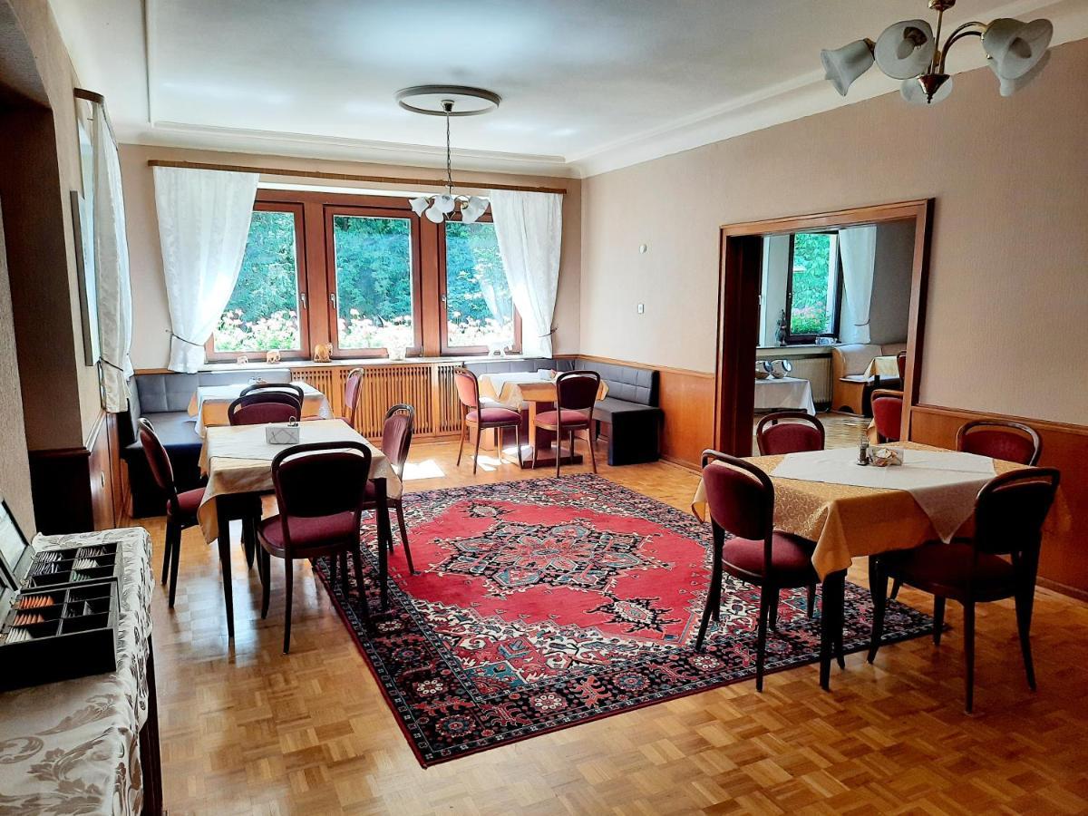 באד ברנק אים פיכטלגבירגה Hotel Pension Bluechersruh מראה חיצוני תמונה